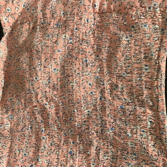 Princess Polly Light Pink Long Bell Sleeve Smocked Crop Top - Picture 5 of 9